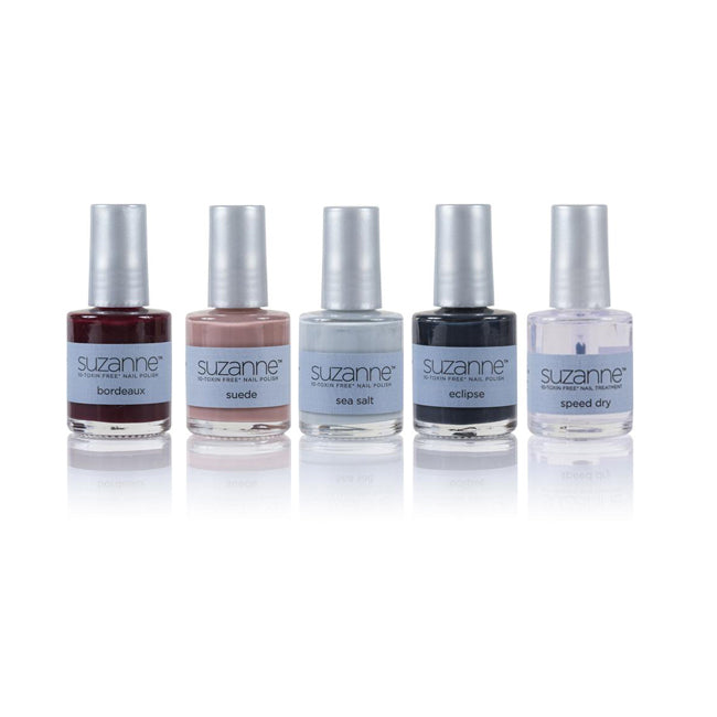SUZANNE 10‐Toxin Free Nail Polish 5-Piece Fall Collection – SuzanneSomers.com