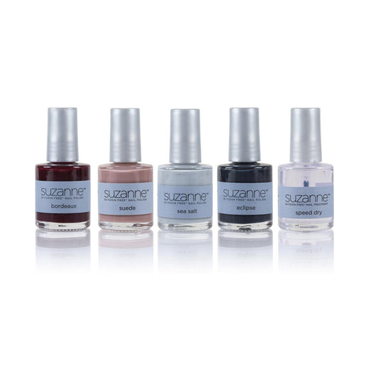 SUZANNE 10‐Toxin Free Nail Polish Fall Collection 5‐Piece Set