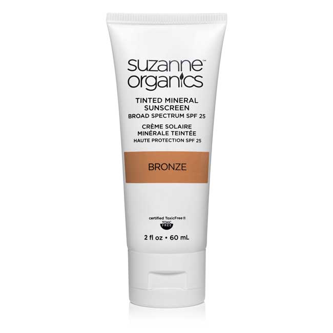 SUZANNE Organics SPF25 Broad Spectrum Tinted Mineral Sunscreen