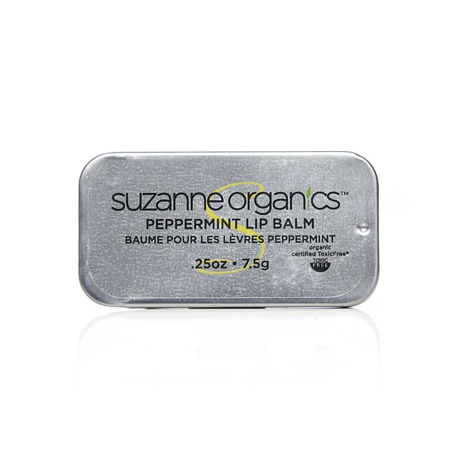 SUZANNE Organics Peppermint Lip Balm