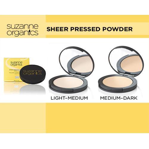 Cosmetics - SUZANNE Organics Sheer Pressed Powder