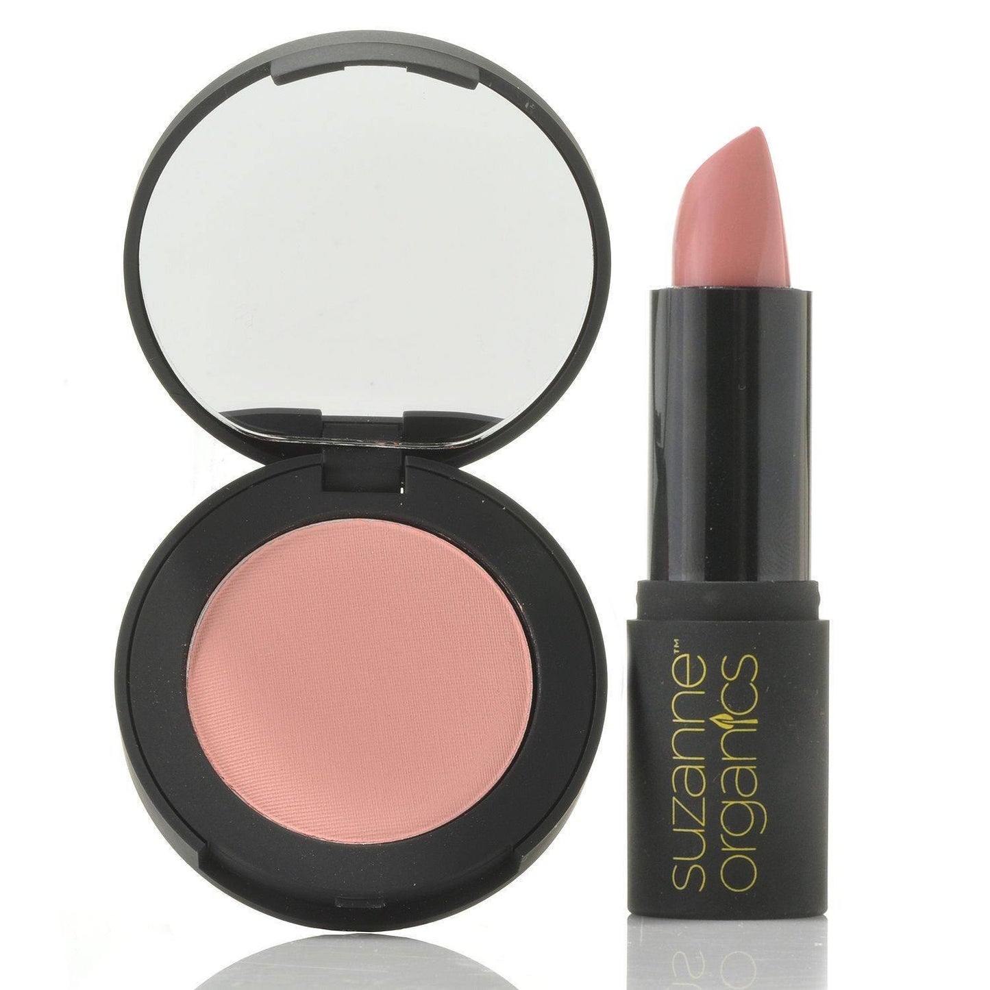 Cosmetics - SUZANNE Organics Sheer Satin Lipstick And Natural Blushing Powder Combo