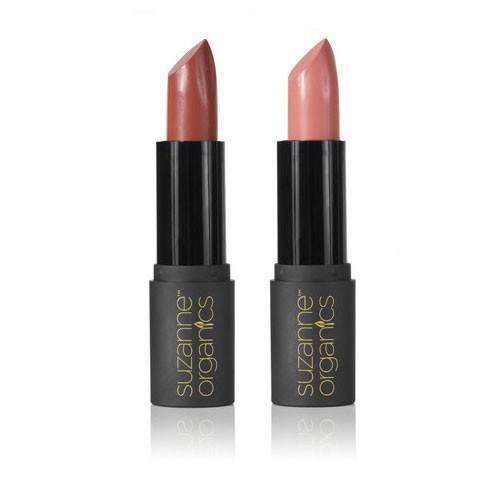 Cosmetics - SUZANNE Organics Sheer Satin Lipstick Duo