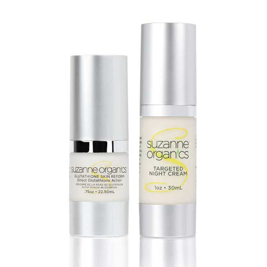 SUZANNE Organics Nighttime Wrinkle Busters Treatment Duo