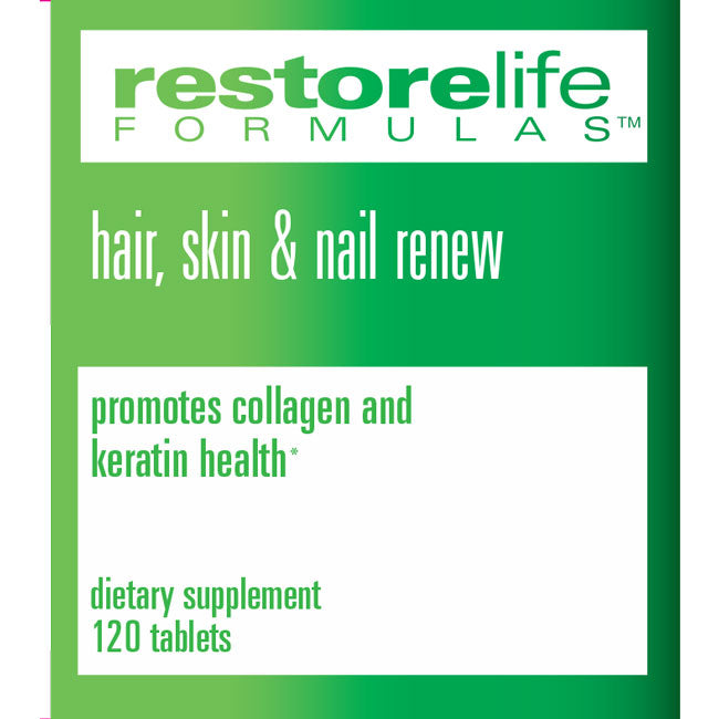 RestoreLife Formulas Hair, Skin & Nail Renew Supplement