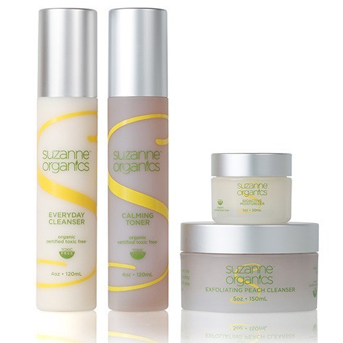suzanne organics glutathione skin reform 4‐Piece Skincare Kit