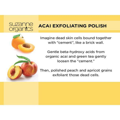 Skincare - SUZANNE Organics Acai Exfoliating Body Polish