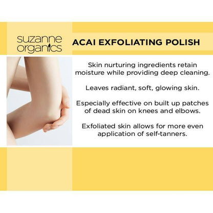 Skincare - SUZANNE Organics Acai Exfoliating Body Polish