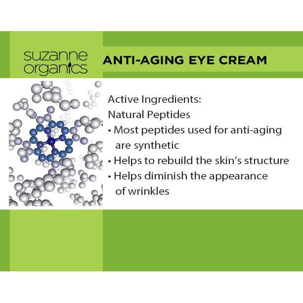 Skincare - SUZANNE Organics Anti Aging Eye Cream