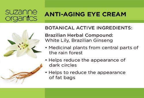 Skincare - SUZANNE Organics Anti Aging Eye Cream