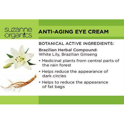SUZANNE Organics Anti‐Aging Eye Cream
