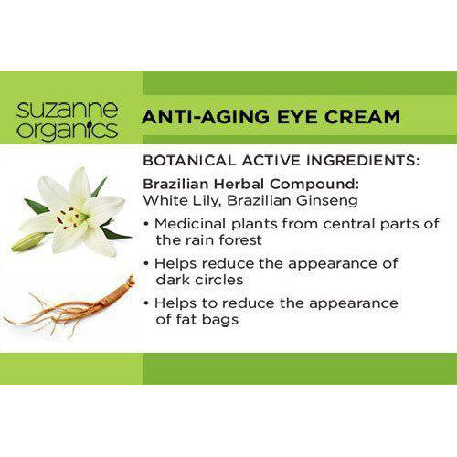 SUZANNE Organics Anti‐Aging Eye Cream