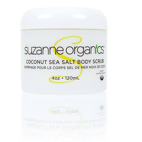 Skincare - SUZANNE Organics Coconut Sea Salt Scrub