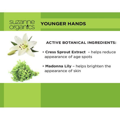 Skincare - SUZANNE Organics Younger Hands Anti-Aging Hand Cream