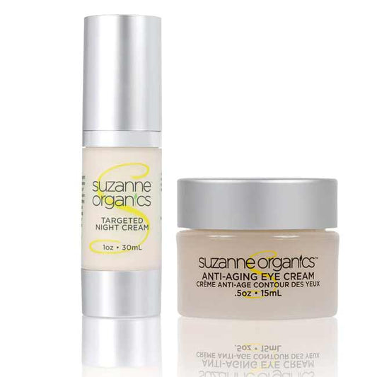 Anti-Aging Eye Cream + Targeted Night Cream Duo